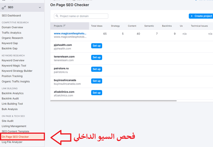 شرح On Page SEO Checker