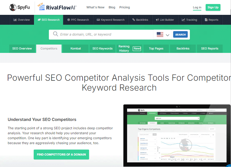 أداة Competitor Analysis